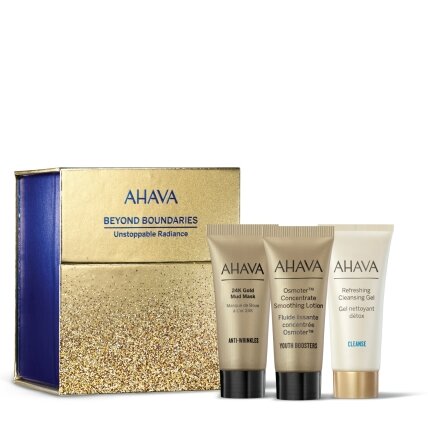 AHAVA BEYOND BOUNDARIES UNSTOPPABLE RADIANCE DOVANŲ RINKINYS AHAVA BEYOND BOUNDARIES UNSTOPPABLE RADIANCE DOVANŲ RINKINYS