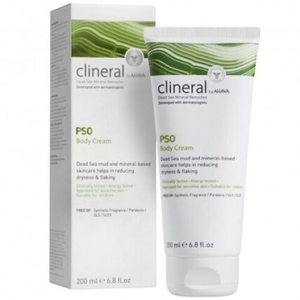AHAVA CLINERAL PSO KŪNO KREMAS, 200 ML AHAVA CLINERAL PSO KŪNO KREMAS, 200 ML