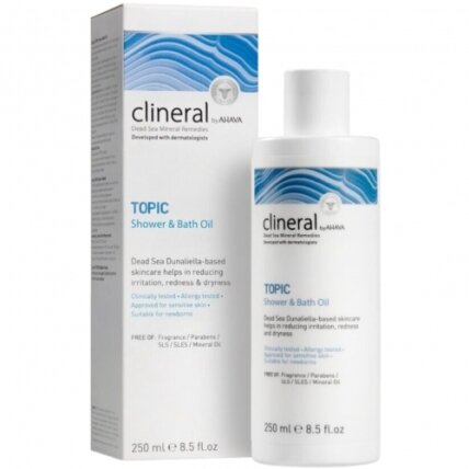 AHAVA CLINERAL TOPIC DUŠO IR VONIOS ALIEJUS, 250 ML AHAVA CLINERAL TOPIC DUŠO IR VONIOS ALIEJUS, 250 ML
