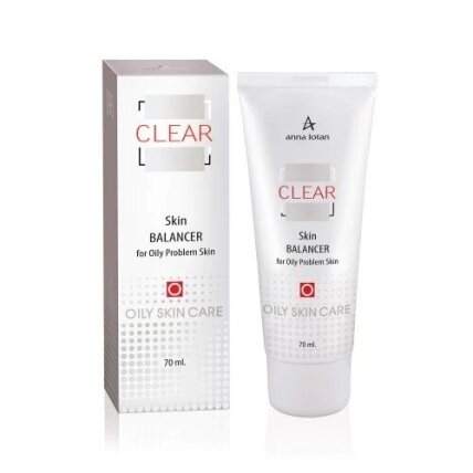 ANNA LOTAN A CLEAR balansuojamasis drėkiklis riebiai odai, 70 ml ANNA LOTAN A CLEAR balansuojamasis drėkiklis riebiai odai, 70 ml