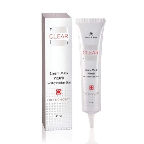 ANNA LOTAN A CLEAR PROVIT veido kaukė riebiai odai, 40 ml ANNA LOTAN A CLEAR PROVIT veido kaukė riebiai odai, 40 ml