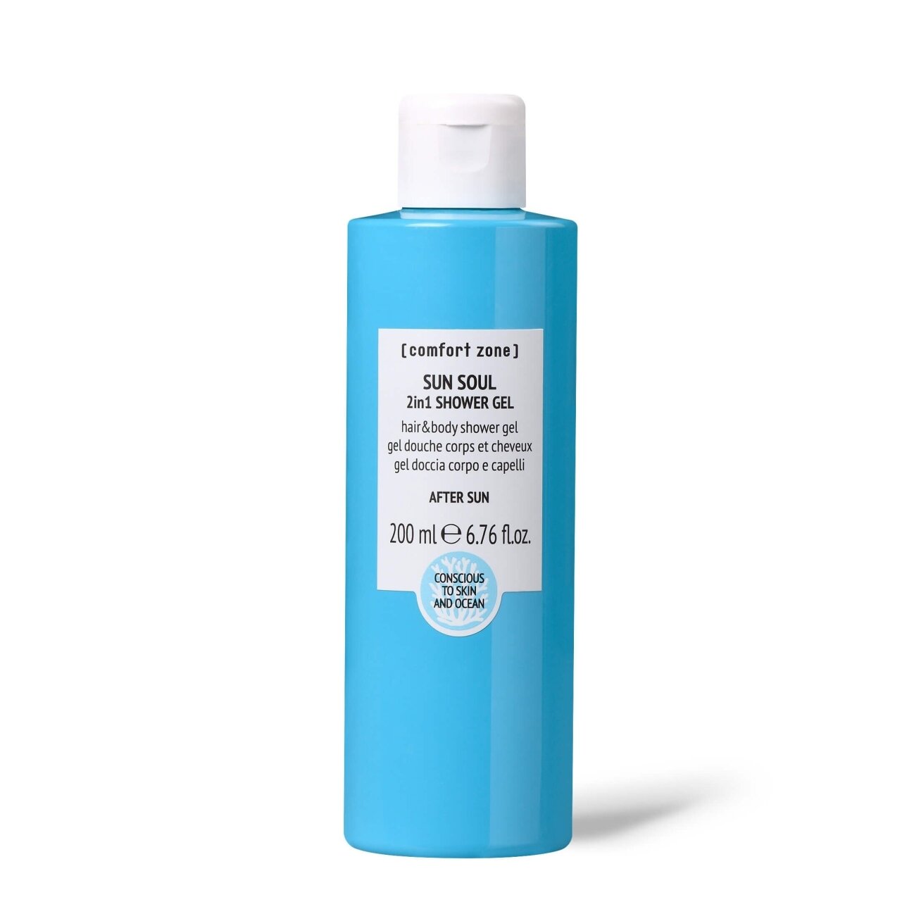 COMFORT ZONE SUN SOUL Dušo gelis po saulės, 200 ml COMFORT ZONE SUN SOUL Dušo gelis po saulės, 200 ml