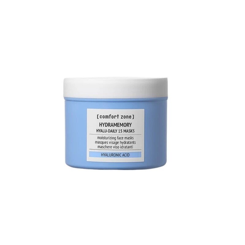 COMFORT ZONE HYDRAMEMORY drėkinamosios lakštinės veido kaukės (15x) 1 vnt 1