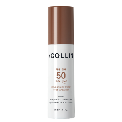 G.M. COLLIN SPF 50 TINTED SUNSCREEN APSAUGINIS KREMAS SU ATSPALVIU, 50 ML. 1
