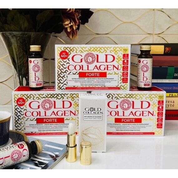 GOLD COLLAGEN FORTE 3 dežutės (rekomenduojamas mėnesio kursas) + 25 eur DOVANA Gold Collagen lūpų balzamas. Nemokamas pristatymas. Populiariausias geriamas kolagenas odai, plaukams, nagams 3 GOLD COLLAGEN FORTE 3 dežutės (rekomenduojamas mėnesio kursas) + 25 eur DOVANA Gold Collagen lūpų balzamas. Nemokamas pristatymas. Populiariausias geriamas kolagenas odai, plaukams, nagams 3