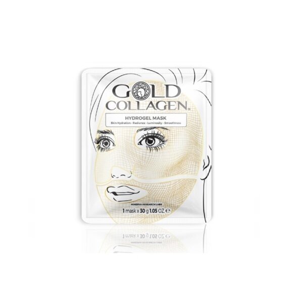 Gold Collagen hidrogelio veido kaukė (1 vnt)