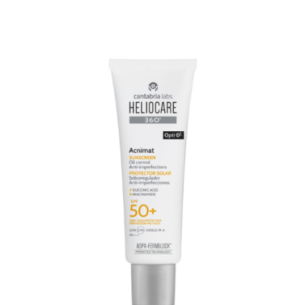 HELIOCARE 360 ACNIMAT RIEBIAI IR Į AKNĘ LINKUSIAI ODAI SPF 50+, 50 ML HELIOCARE 360 ACNIMAT RIEBIAI IR Į AKNĘ LINKUSIAI ODAI SPF 50+, 50 ML