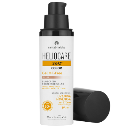 HELIOCARE 360 COLOR OIL-FREE APSAUGINIS GELIS SPF 50+, 50 ML (Beige) HELIOCARE 360 COLOR OIL-FREE APSAUGINIS GELIS SPF 50+, 50 ML (Beige)