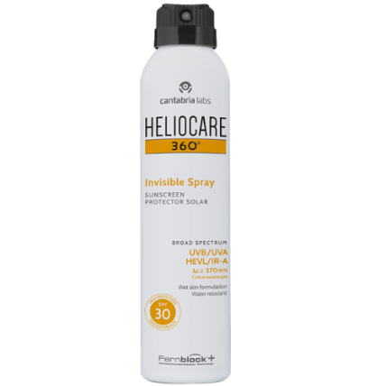 HELIOCARE 360 INVISIBLE APSAUGINIS PURŠKIKLIS KŪNUI SPF50+, 200 ML HELIOCARE 360 INVISIBLE APSAUGINIS PURŠKIKLIS KŪNUI SPF50+, 200 ML