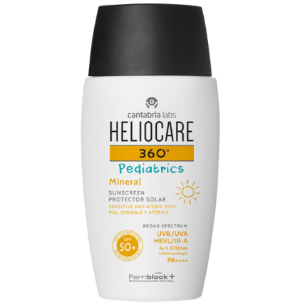 HELIOCARE 360 PEDIATRICS PRIEMONĖ SU MINERALINIAIS FILTRAIS VAIKAMS IR KŪDIKIAMS SPF50+, 50 ML HELIOCARE 360 PEDIATRICS PRIEMONĖ SU MINERALINIAIS FILTRAIS VAIKAMS IR KŪDIKIAMS SPF50+, 50 ML