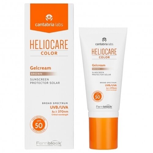 HELIOCARE COLOR GELINIS VEIDO KREMAS SPF50 (BROWN), 50ML HELIOCARE COLOR GELINIS VEIDO KREMAS SPF50 (BROWN), 50ML
