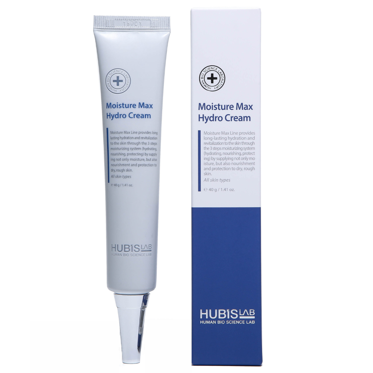 HUBISLAB MOISTURE MAX HYDRO DRĖKINAMASIS VEIDO KREMAS, 40 G HUBISLAB MOISTURE MAX HYDRO DRĖKINAMASIS VEIDO KREMAS, 40 G