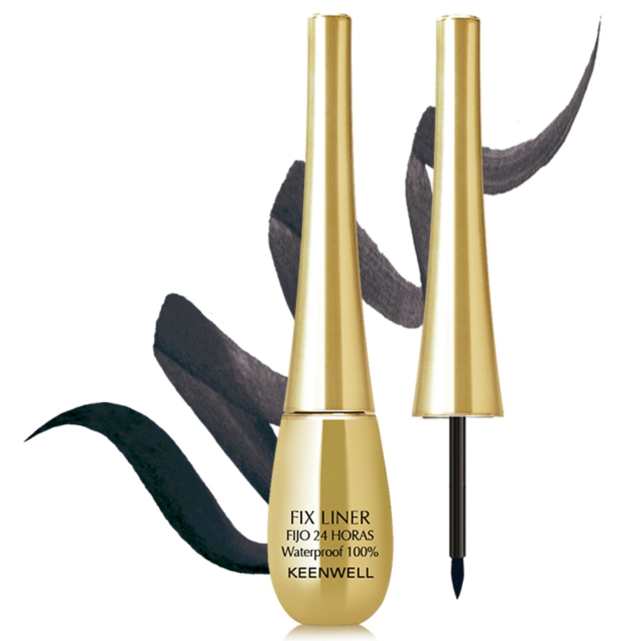 KEENWELL FIX 24H SKYSTAS AKIŲ APVADAS (Black), 7 ml KEENWELL FIX 24H SKYSTAS AKIŲ APVADAS (Black), 7 ml