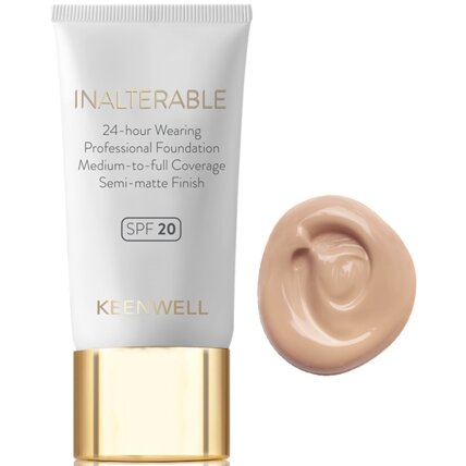 KEENWELL INALTERABLE SKYSTAS MAKIAŽO PAGRINDAS SU SPF20, 30 ML (Nr. 2) KEENWELL INALTERABLE SKYSTAS MAKIAŽO PAGRINDAS SU SPF20, 30 ML (Nr. 2)