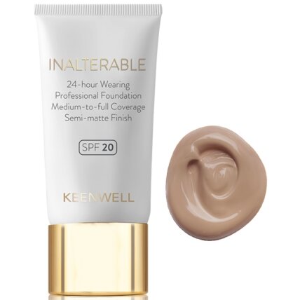 KEENWELL INALTERABLE SKYSTAS MAKIAŽO PAGRINDAS SU SPF20, 30 ml (Nr. 4) KEENWELL INALTERABLE SKYSTAS MAKIAŽO PAGRINDAS SU SPF20, 30 ml (Nr. 4)