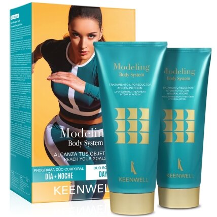 KEENWELL MODELING BODY SYSTEM PACK NR. 2 RINKINYS SU LIEKNĖJIMĄ SKATINANČIOMIS PRIEMONĖMIS KEENWELL MODELING BODY SYSTEM PACK NR. 2 RINKINYS SU LIEKNĖJIMĄ SKATINANČIOMIS PRIEMONĖMIS
