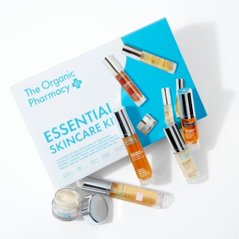 Kelioninis veido odos priežiūros rinkinys "Essential Skincare Kit" Kelioninis veido odos priežiūros rinkinys "Essential Skincare Kit"