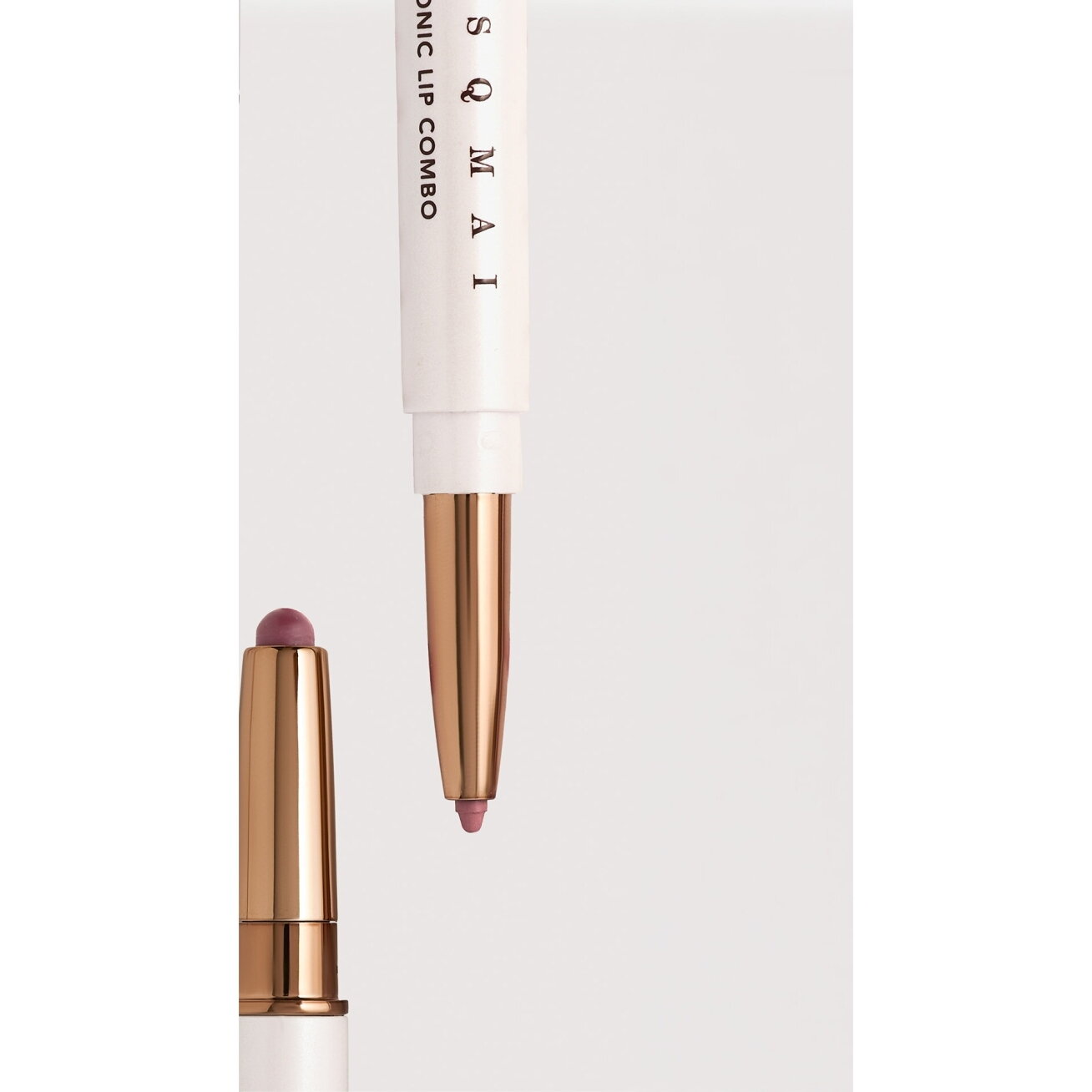 MASQMAI Lūpų pieštukas ir balzamas viename - Iconic Lip Combo PINK LATTE, 0.45 g 2