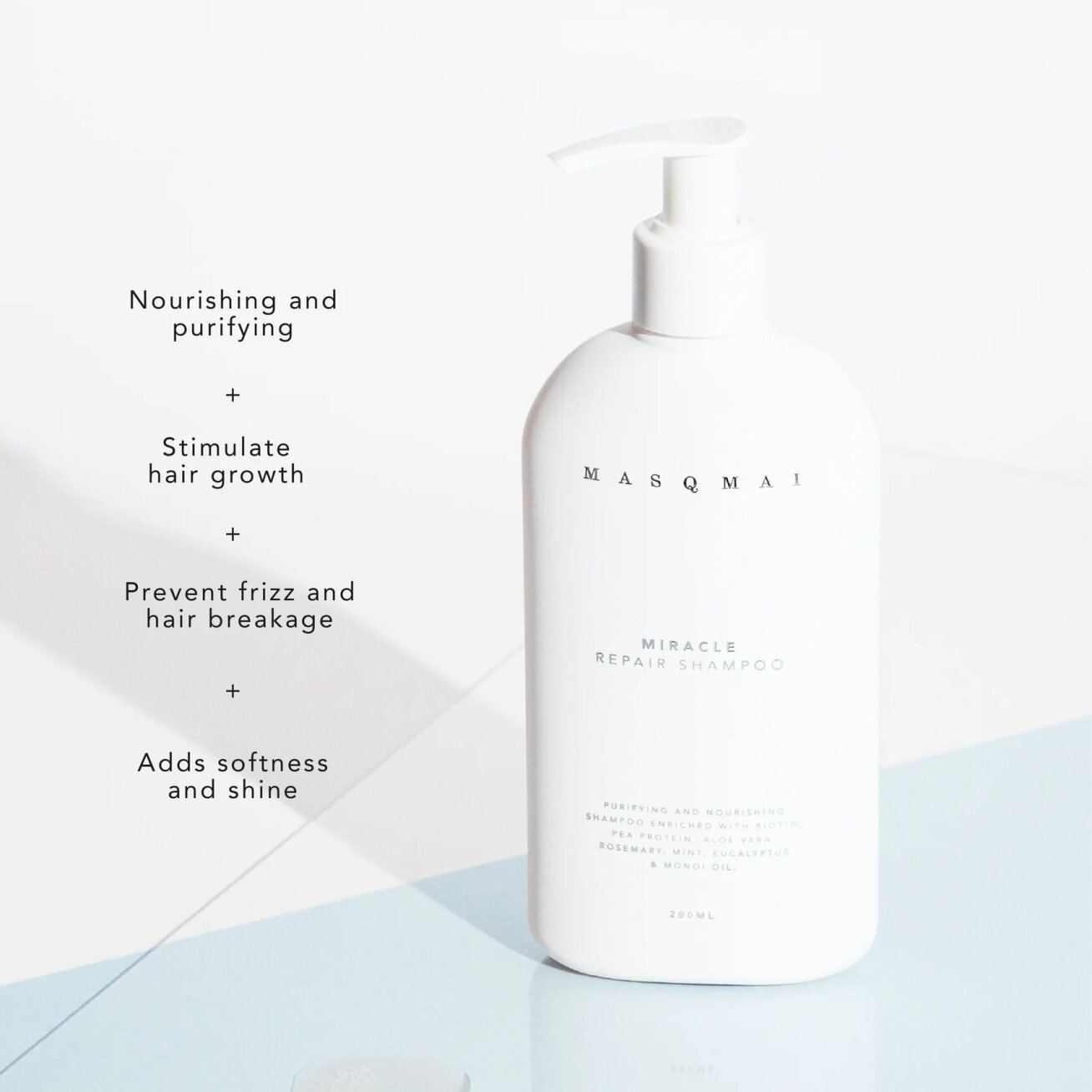 MASQMAI Miracle repair atkuriamasis šampūnas, 200 ml 2 MASQMAI Miracle repair atkuriamasis šampūnas, 200 ml 2