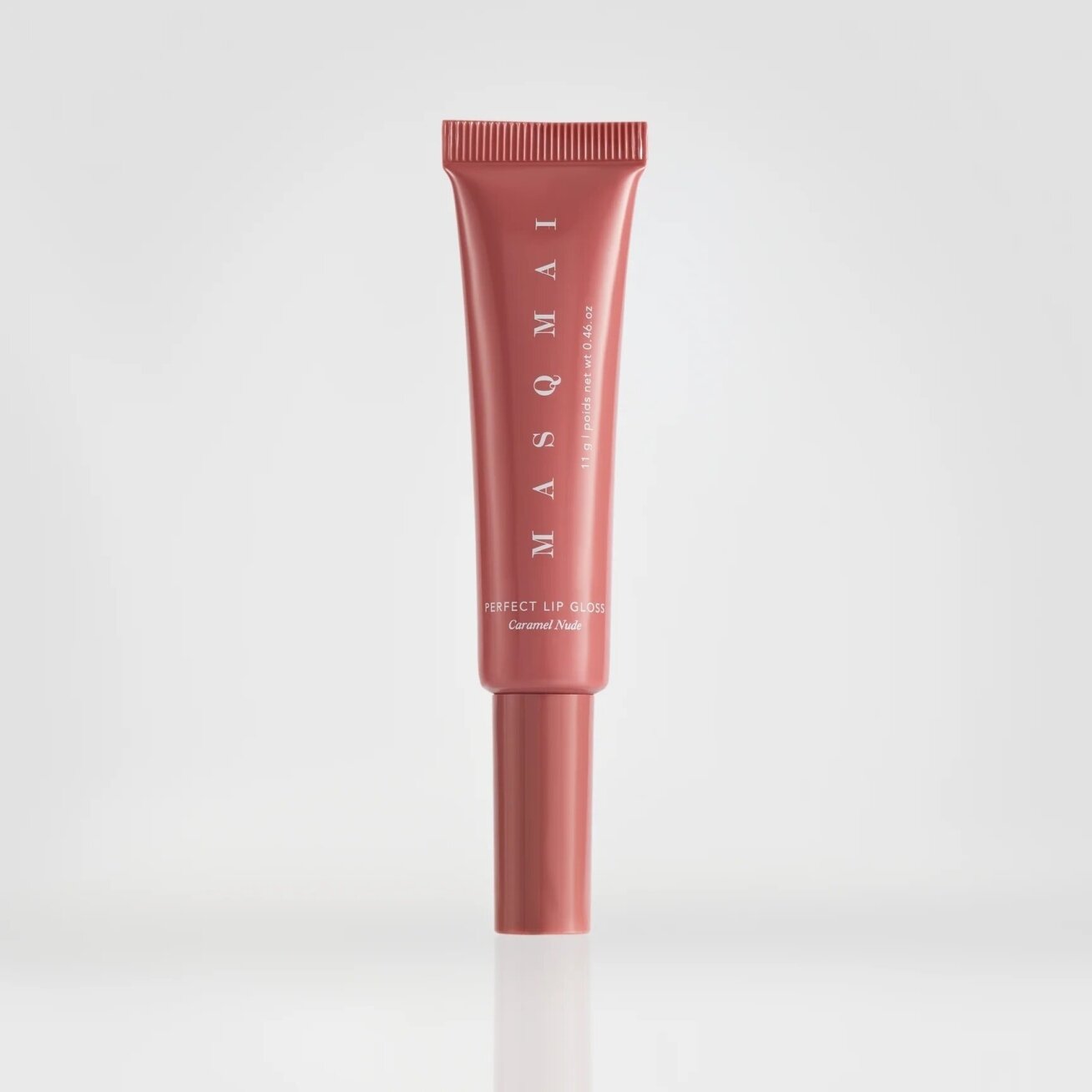 Masqmai Perfect lip gloss lūpų blizgis, CARAMEL NUDE 11g