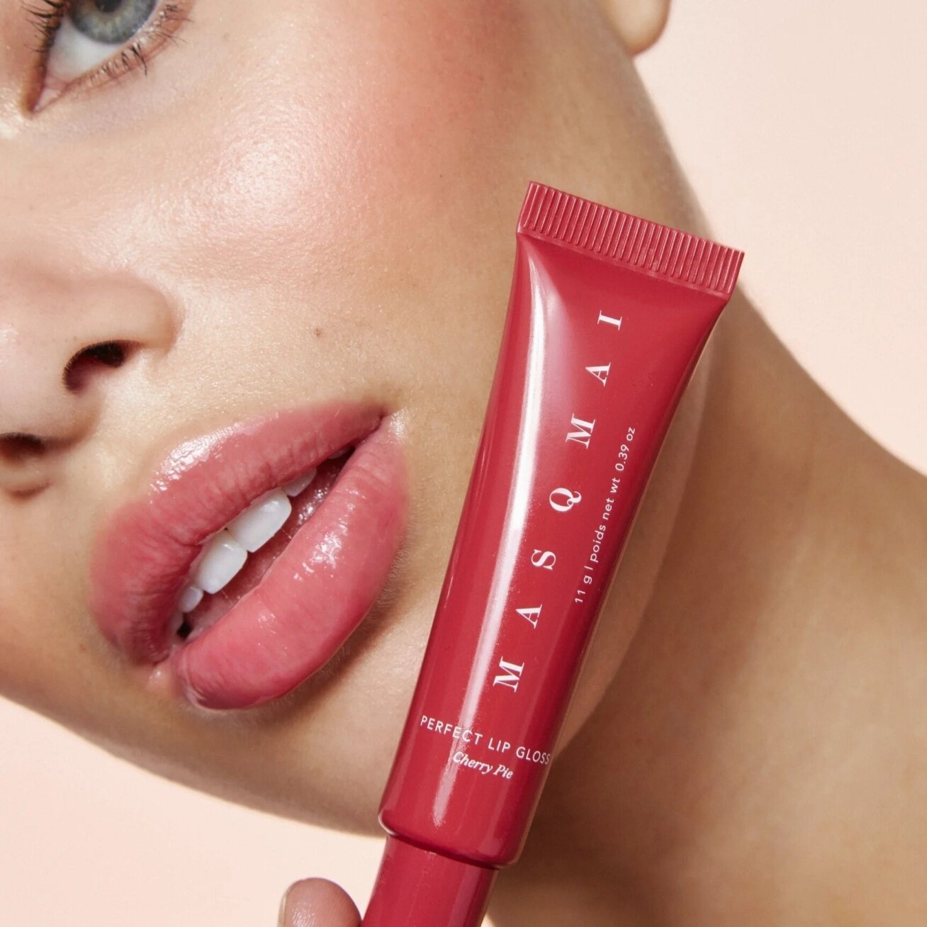 Masqmai Perfect lip gloss lūpų blizgis, CHERRY PIE 11g 2