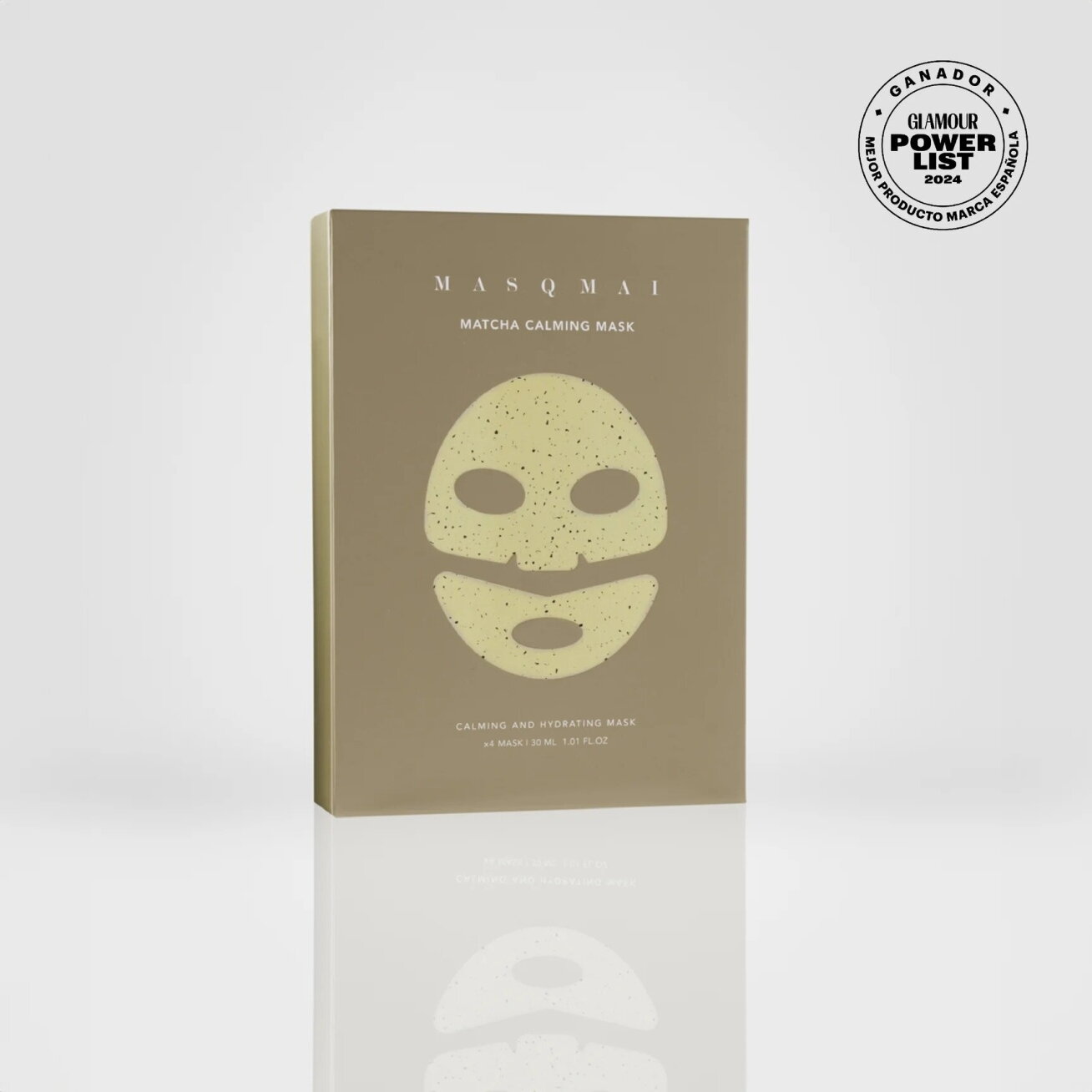 MASQMAI raminanti ir drėkinanti kaukė Matcha calming mask (1vnt x 30 ml) 2 MASQMAI raminanti ir drėkinanti kaukė Matcha calming mask (1vnt x 30 ml) 2