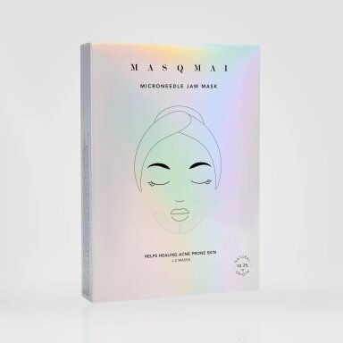 Masqmai Microneedle jaw mask hidrogelio kaukė, 2 vnt.