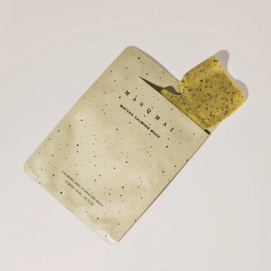 MASQMAI raminanti ir drėkinanti kaukė Matcha calming mask (1vnt x 30 ml)