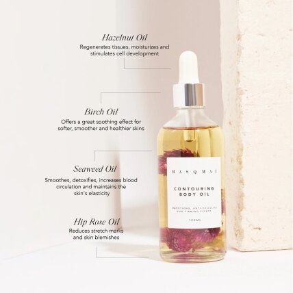 MASQMAI Contouring body oil kūno aliejus, 100ml 3 MASQMAI Contouring body oil kūno aliejus, 100ml 3