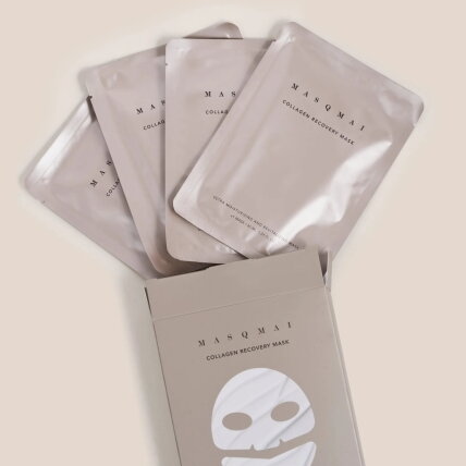 MASQMAI drėkinanti kaukė Collagen recovery mask (1 vnt x 30 ml)  1