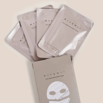 MASQMAI drėkinanti kaukė Collagen recovery mask (4 x 30 ml) 4