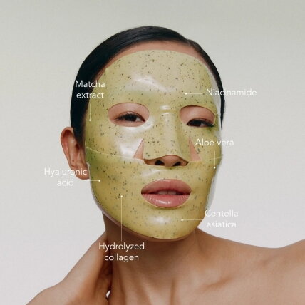 MASQMAI raminanti ir drėkinanti kaukė Matcha calming mask (1vnt x 30 ml) 1 MASQMAI raminanti ir drėkinanti kaukė Matcha calming mask (1vnt x 30 ml) 1