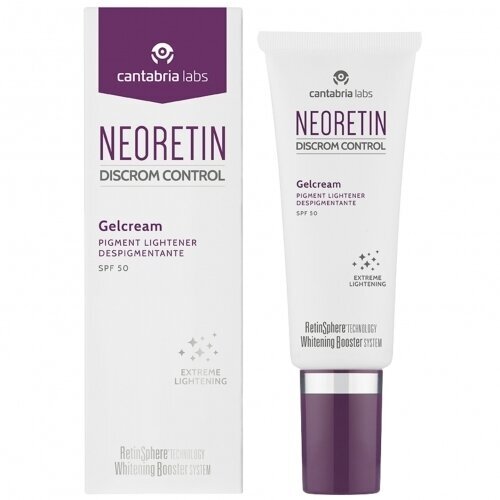 NEORETIN DISCROM CONTROL GELINIS VEIDO KREMAS SPF 50, 40 ML NEORETIN DISCROM CONTROL GELINIS VEIDO KREMAS SPF 50, 40 ML