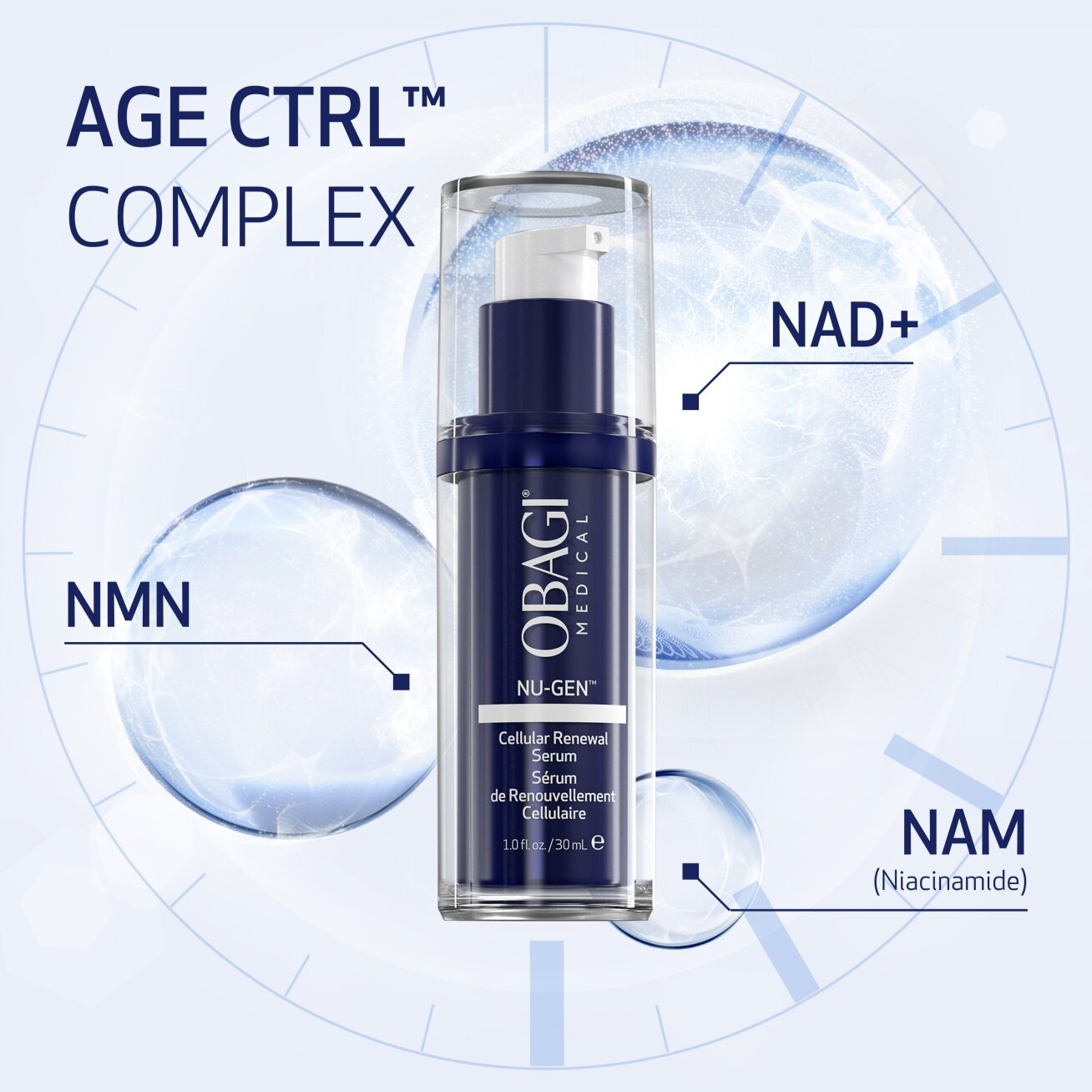 Obagi Medical Nu-Gen™ Cellular Renewal Serum , 30 ml - Ląstelių Atsinaujinimą Skatinantis Serumas Obagi Medical Nu-Gen™ Cellular Renewal Serum , 30 ml - Ląstelių Atsinaujinimą Skatinantis Serumas