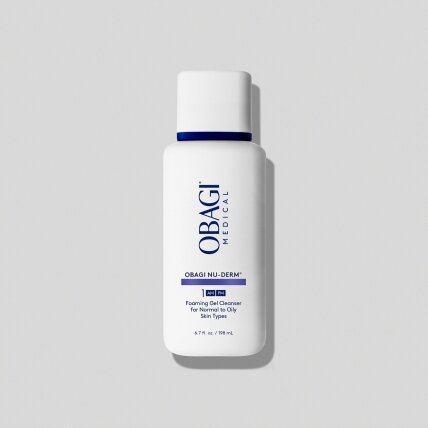 Obagi Medical Nu-Derm Foaming Veido Prausiklis – Putojantis Gelis Obagi Medical Nu-Derm Foaming Veido Prausiklis – Putojantis Gelis