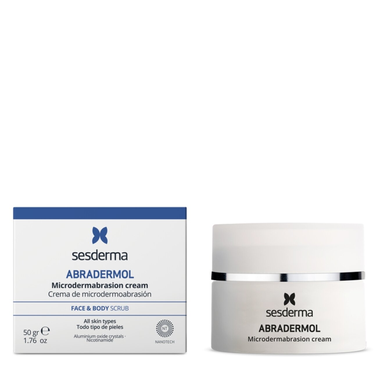 SESDERMA ABRADERMOL KREMINIS VEIDO ŠVEITIKLIS, 50 ML 1