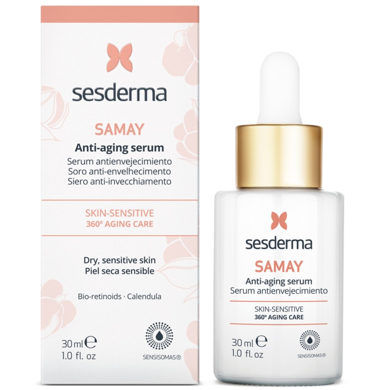SESDERMA SAMAY SERUMAS SU AUGALINIU RETINOLIU JAUTRIAI ODAI, 30 ML