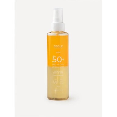 SEGLE apsaugos nuo saulės kūno ir plaukų purškiklis SPF50, 200 ml