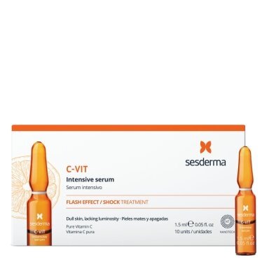 SESDERMA C-VIT INTENSYVAUS SERUMO AMPULĖS, 10x1,5 ML