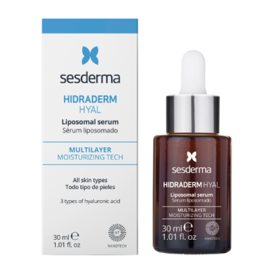 SESDERMA HIDRADERM HYAL DRĖKINAMASIS LIPOSOMINIS SERUMAS, 30 ML