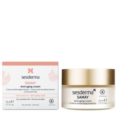 SESDERMA SAMAY VEIDO KREMAS SU AUGALINIU RETINOLIU, 50 ML
