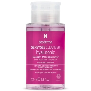 SESDERMA SENSYSES HYALURONIC DRĖKINANTIS LIPOSOMINIS VALIKLIS, 200 ML