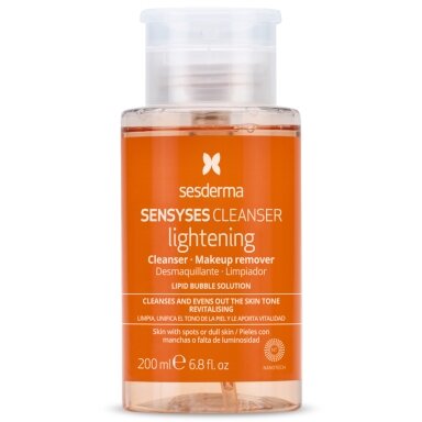 SESDERMA SENSYSES LIGHTENING LIPOSOMINIS VALIKLIS, 200 ML