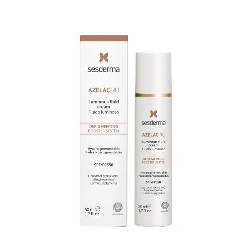 SESDERMA AZELAC RU LUMINOUS KREMINIS FLUIDAS SPF50, 50 ML