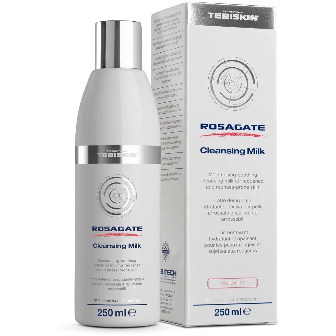 TEBISKIN ROSAGATE® Cleansing Milk valomasis pienelis, 250 ml