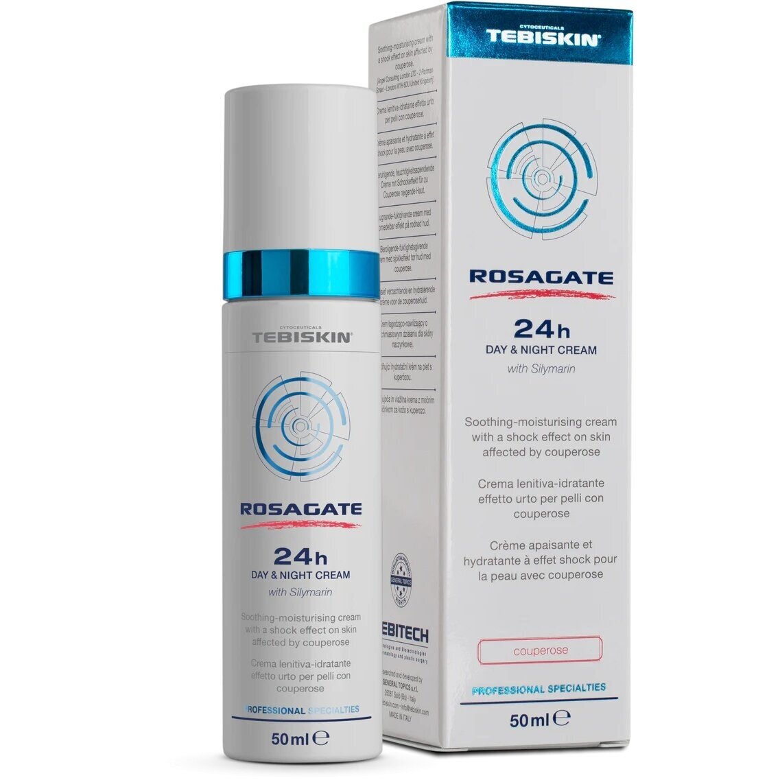 TEBISKIN ROSAGATE® 24h DAY & NIGHT CREAM, 50 ml TEBISKIN ROSAGATE® 24h DAY & NIGHT CREAM, 50 ml