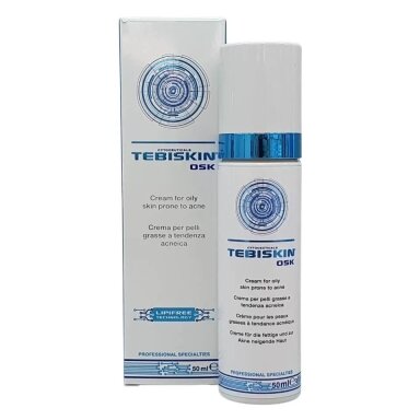 TEBISKIN® OSK specialus kremas riebiai, į aknę linkusiai odai, 50 ml TEBISKIN® OSK specialus kremas riebiai, į aknę linkusiai odai, 50 ml
