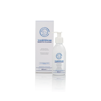 TEBISKIN® SOOTH-CLEAN prausimosi gelis jautriai, sudirgusiai odai, 200ml