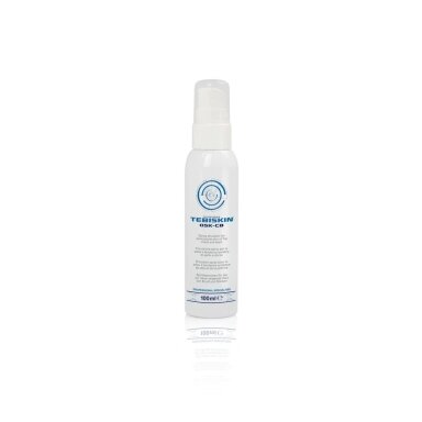 TEBISKIN®OSK-CB speciali purškiama emulsija, skirta į aknę linkusiai krūtinės ir nugaros odai, 100ml