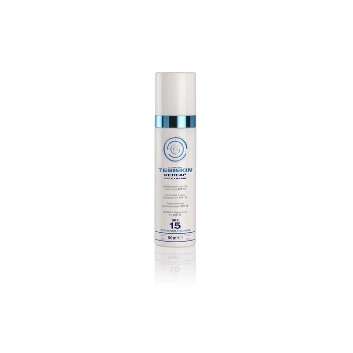 TEBISKIN® RETICAP SPF 15 senėjimo požymius mažinantis kremas nuo raukšlių, 50 ml TEBISKIN® RETICAP SPF 15 senėjimo požymius mažinantis kremas nuo raukšlių, 50 ml